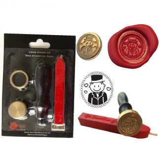 Wax Sealing Starter Kit Wedding GROOM or Best Man Usher Father design
