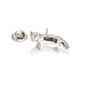 Stalking Fox Lapel Pin Badge (AJTP77)