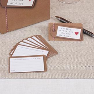 CLEARANCE OFFER 50% OFF Vintage Just my Type wedding Wishes Cards Pack of 25