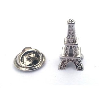 French Eiffel Tower Lapel Pin Badge