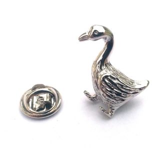Goose Lapel Pin Badge