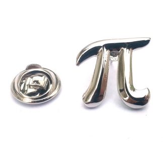Maths Pi Symbol Lapel Pin Badge
