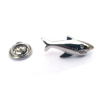 Shark Lapel Pin Badge