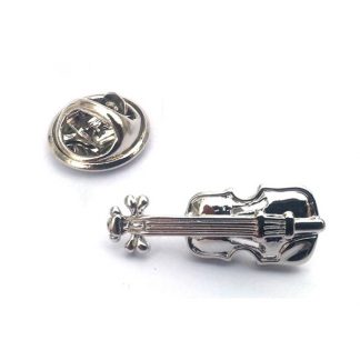 Violin Lapel Pin Badge