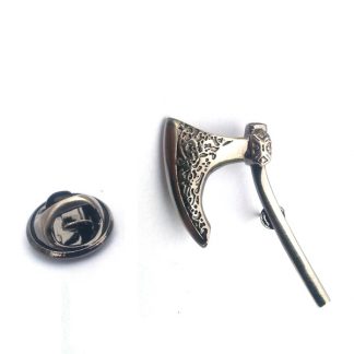 Viking Axe Lapel Pin Badge