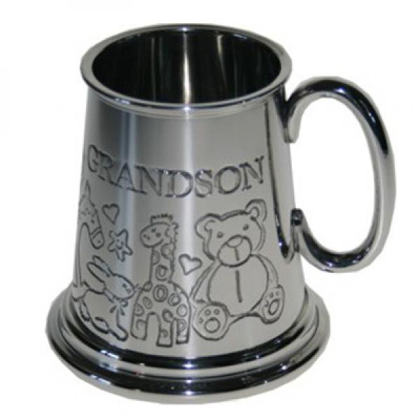 Grandson Pewter Tankard Mug