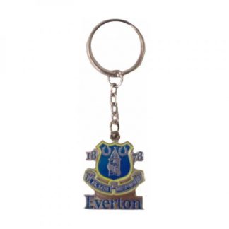 Everton FC Crest Metal Keyring