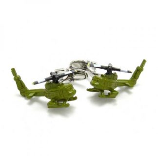 Coloured Helicopter Cufflinks