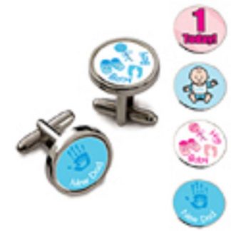 New Baby Themed Christening Cufflinks