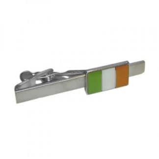 Irish Flag Tie Clip