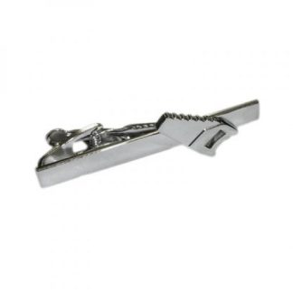 Saw Carpenters Tie Clip