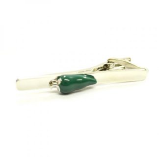 Green Chilli design Tie Clip