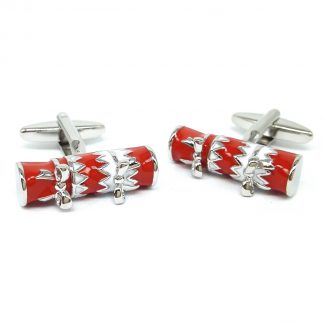 High Quality Detailed Christmas Cracker Cufflinks