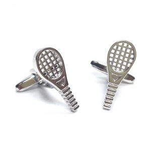 Tennis Racquet Sport Cufflinks