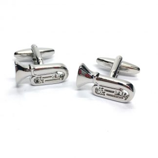 Tuba Music Instruments Cufflinks