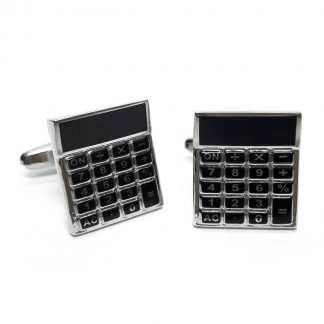 Fun Calculator Design Cufflinks