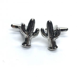 Spikey Cactus Cufflinks