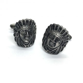 Red Indian Chief Cufflinks