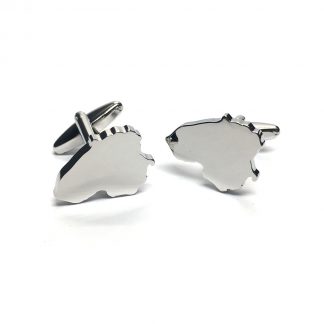 Lithuania Outline Map Cufflinks