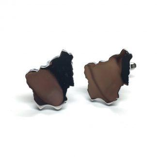 Nigeria Outline Map Cufflinks