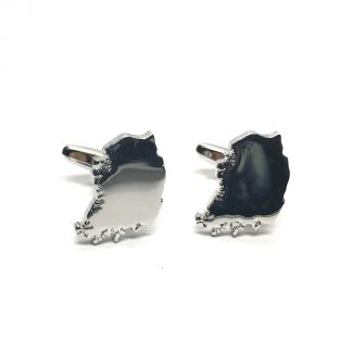 South Korea Outline Map Cufflinks