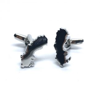 Sweden Outline Map Cufflinks