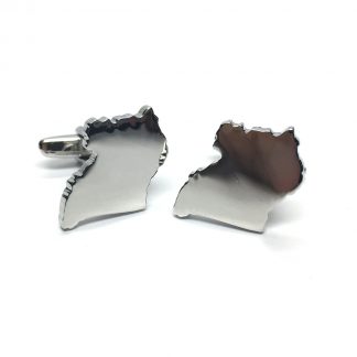 Uganda Outline Map Cufflinks