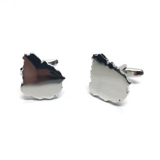 Uruguay Outline Map Cufflinks