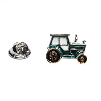 Green Tractor Lapel Pin Badge (AJTP78)
