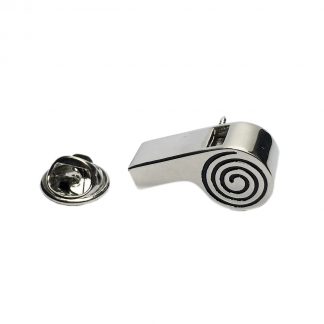 Refs Whistle (not working) Lapel Pin Badge
