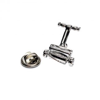 Hand Push Lawn Mower Lapel Pin Badge