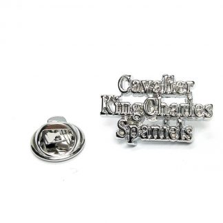 Cavalier King Charles Spaniels Dog Lapel Pin Badge
