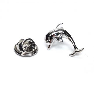 Metal Dolphin Lapel Pin Badge