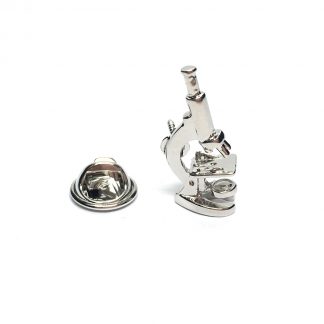 Microscope Science  Lapel Pin Badge