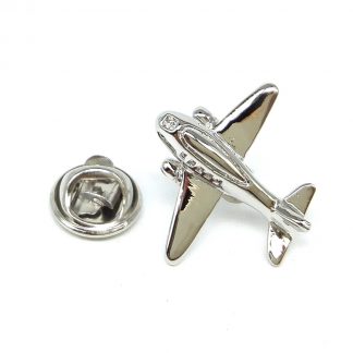 Metal Aeroplane Plane Lapel Pin Badge