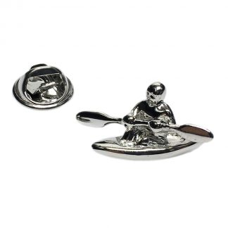 Canoe Kayak Lapel Pin Badge