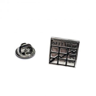 Stockbroker Traders Sell High Lapel Pin Badge