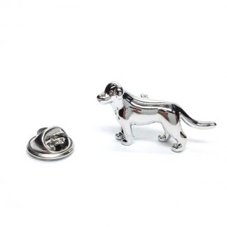 Stout Dog Lapel Pin Badge