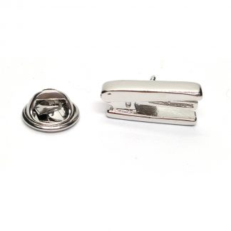Stapler Design Lapel Pin Badge