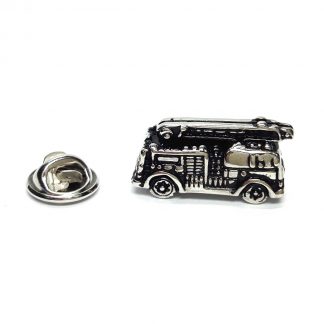 Retro Fire Engine Lapel PIn Badge