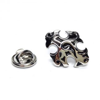 Gothic Style Cross Lapel Pin Badge
