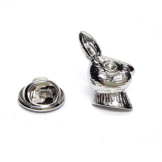 Rabbits Head Lapel Pin Badge