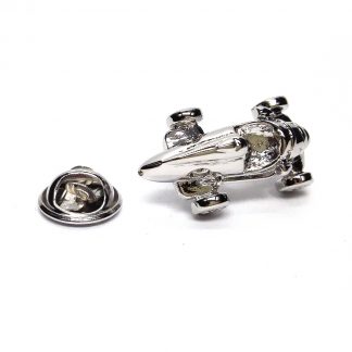Retro Racing Car Lapel Pin Badge