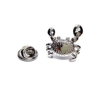Crab Design Lapel Pin Badge