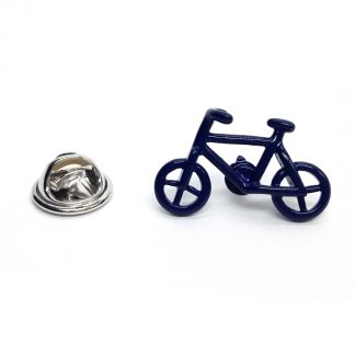 Blue Bike Cycle Lapel Pin Badge