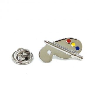 Artists Pallet Lapel Pin Badge (AJTP56)