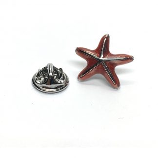Coloured Starfish Lapel Pin Badge