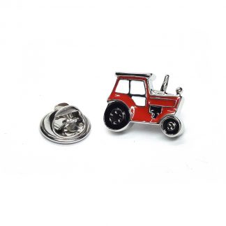 Red Tractor Lapel Pin Badge