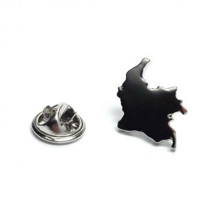 Colombia Country Outline Map Lapel Pin Badge