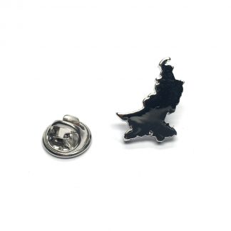 Outline Map of Pakistan Lapel Pin Badge